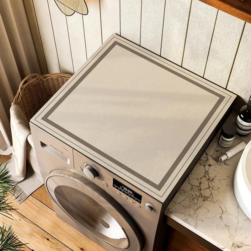 Коврик для стиральной машины, впитывающий мягкий диатомовый грязевой коврик, украшение для дома в японском минималистском стиле