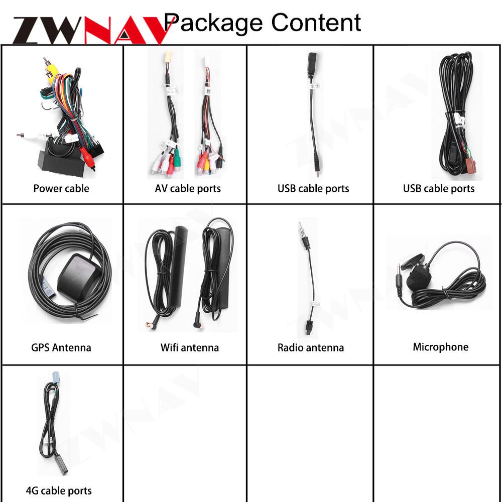 Dodge Durango 14-16 Vertical Center Console Android GPS Navigator