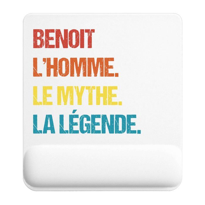 Tapis de souris - PLANETEE - Mythe Légende Vintage - Multicolore - 22x18 cm - Épaisseur 3 mm