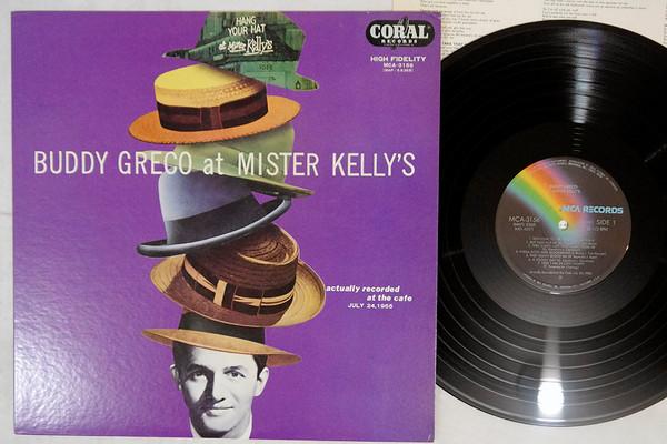 Виниловая пластинка BUDDY GRECO - Buddy Greco At Mister Kelly's MCA3156 MCA Japan Jazz Б/у