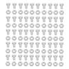 50pcs Aluminium Nuts  50pcs Bolts Tool Accessory Set for Greenhouse