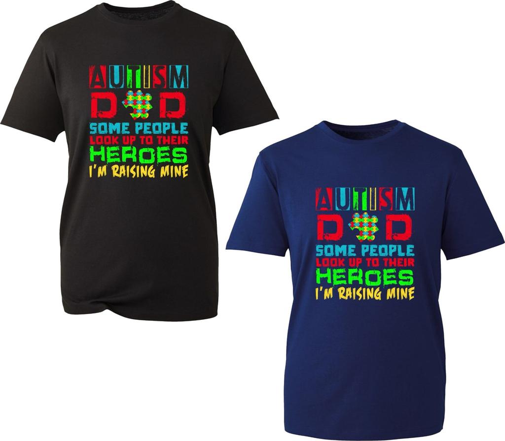 Autism Awareness Fathers Day TShirt Autism Dad Grandpa Birthday Unisex Tee Top