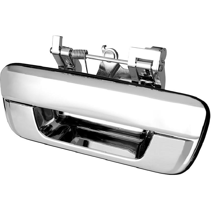Ручка двери задней двери, Совместима с 2004-2012 Chevy Colorado & GMC Canyon & Isuzu I-280 / I-290 / I-350 / I-370, Внешняя задняя с отверстием под ключ |