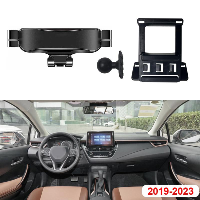 Hivotd Dashboard Car Phone Holder Cover Easy Navigation Interior Decoration Auto Parts Accessories For Toyota Corolla 2008-