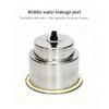4-Pack Stainless Steel Recessed Cup Holders with Drain Holes, Marine Boat Drink Holders