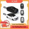 Авто Стайлинг Для Ford Fusion Mustang Explorer F150 F250 F350 Ecosport Edge S-Max Ranger Lincoln Mondeo Smart Чехол-футляр для ключа автомобиля
