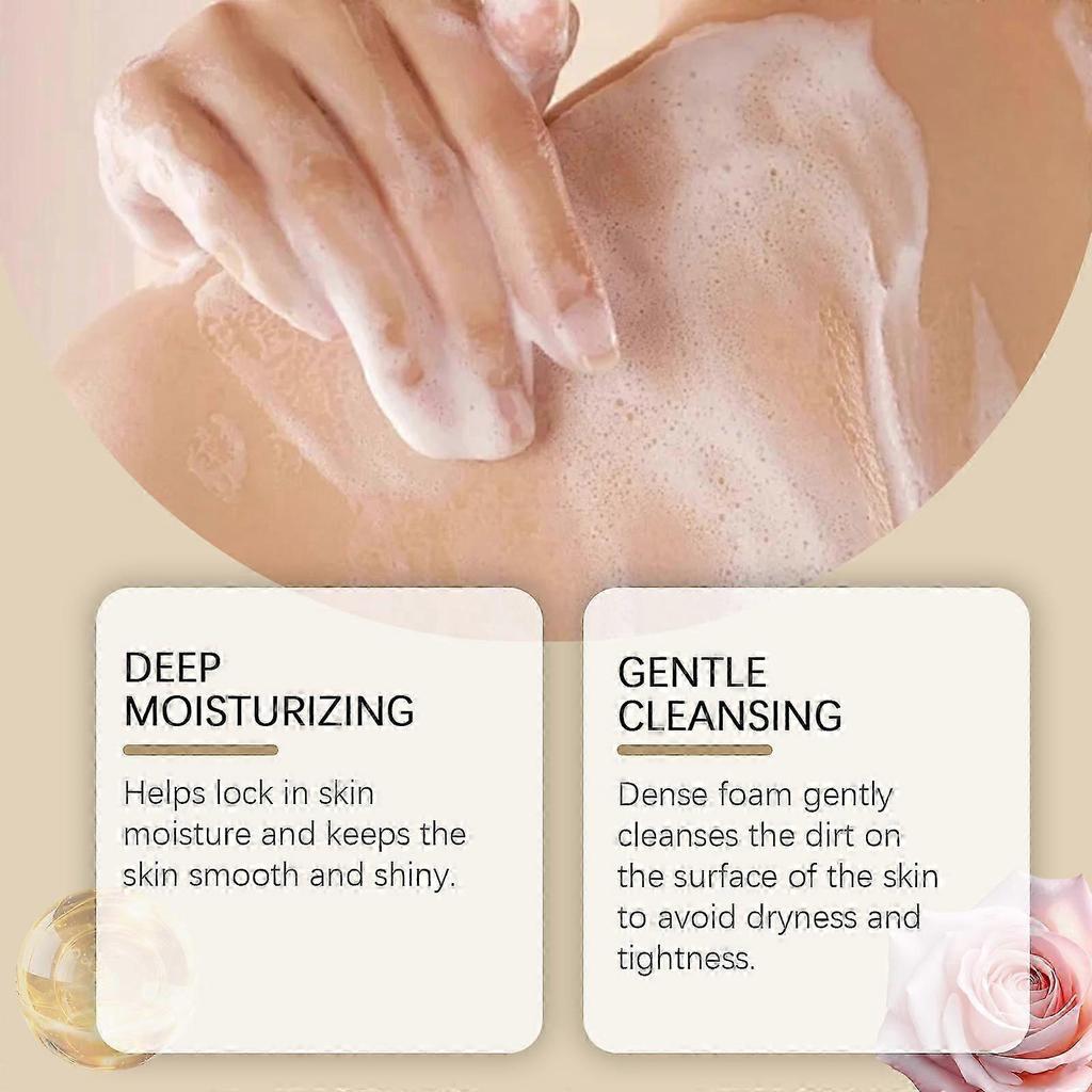 Hydrating Collagen & Rose Body Wash Gentle, Nourishing, Spa-Quality Cleanser