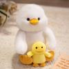 Cartoon Mother And Son Animal Plush Toy Soft Stuffed Duck Fox Rabbit Dog Bunny Puppy Cuddly Pillow Perfect Gift