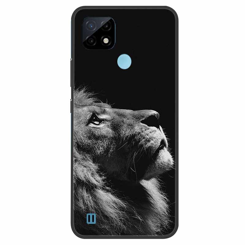 Для Realme C21 чехол противоударный мягкий силиконовый чехол из ТПУ для Realme C31 C21Y C25S C25 чехлы для телефонов Realme C21 C31 милый мультфильм