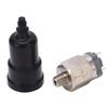 Diaphragm Type Pressure Switch Stainless Steel Rubber Adjustable 25in Normally Open Pneumatic