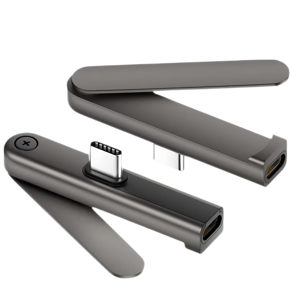 Адаптер-подставка 111 Вт USB-C на USB-C, тип с поворотным кронштейном на 161°, для сверхбыстрой зарядки Type C, для Samsung Xiaomi HUAWEI