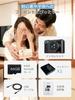 AiMike 8K Digital Camera with Wi-Fi Transfer, Smartphone Transfer, 88MP Display, 180° Rotatable Display, 64GB Micro SD Card Included, 48MP Effective