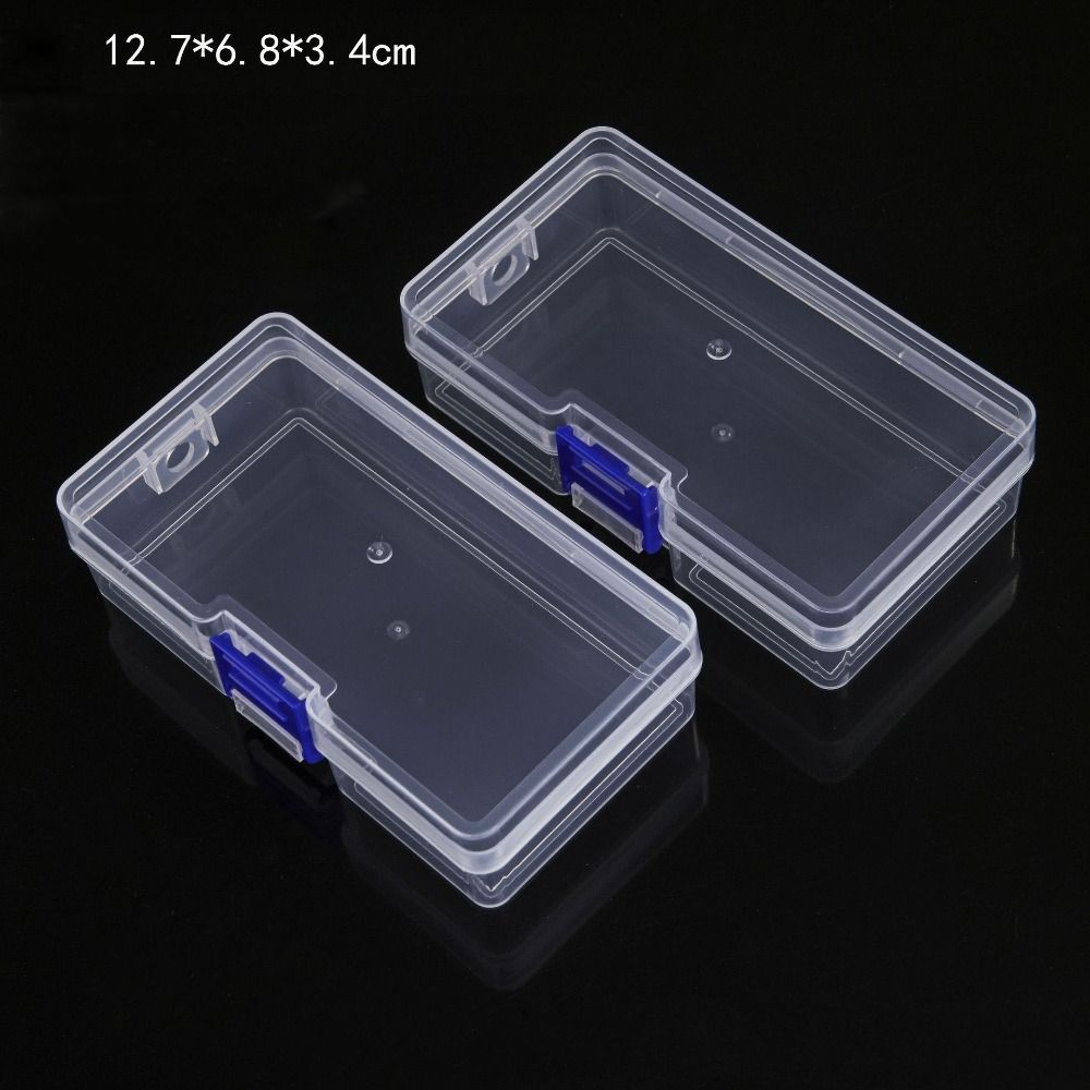 Transparent Jewelry Beads Container Plastic Sundries Organizer Hot Small Items Case  Packing Boxes
