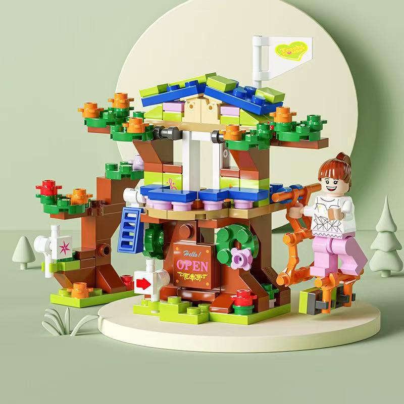 Военно-полицейские машины Lele Brothers, совместимые с кубиками Lego - Образовательная сборная игрушка для детей