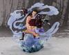 TAMASHII NATIONS Figuarts ZERO ONE PIECE Fierce Monkey Luffy Gear 4 Three Captains Onigashima Monster Battle 210 мм окрашенная полная фигурка [Super