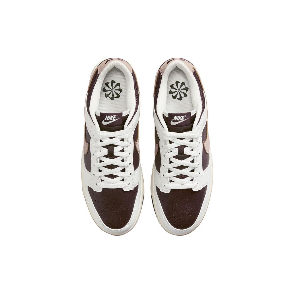 Nike Dunk Low Next Nature Summit Белые коричневые кеды унисекс в стиле барокко Phantom Khaki HF4292-100