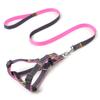 Premium Quality Durable Denim Dog Leash Harness Set Stylish Fur Collar Simple Design Small Medium Sizes for Cats Furry Friends