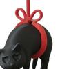 Милая кошка с красным шариком-сердцем Статуэтка 3D-печать Романтическое сердце любви Котёнок Статуя для Декора Настольной Полки Подарки для Любителей Кошек