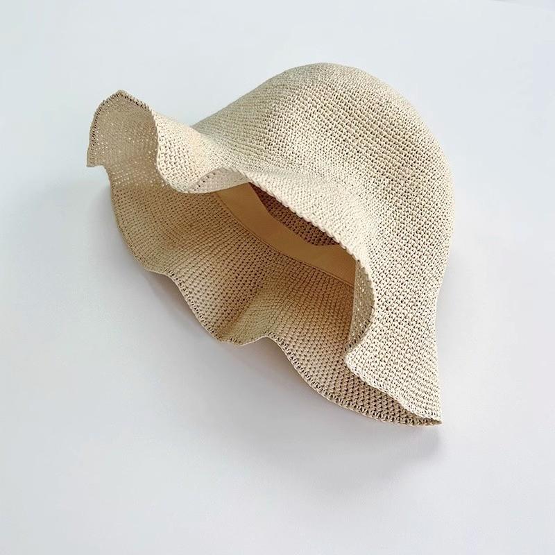 Simple Casual Fisherman Hat With Wide Brim Sun Protection For Beach And Vacation