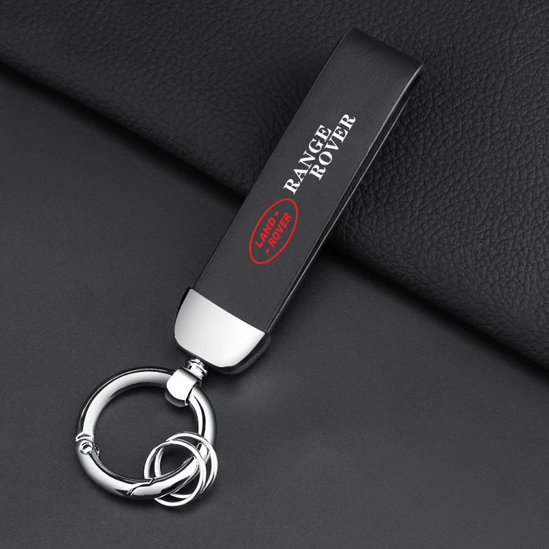 Брелок из плетеной веревки для автомобиля, кольцо для ключей, держатель для ключей, подарки для пары, аксессуары для Land Rover Range Rover Defender Freelander Discovery 1 2 3 Evoque Rover L322