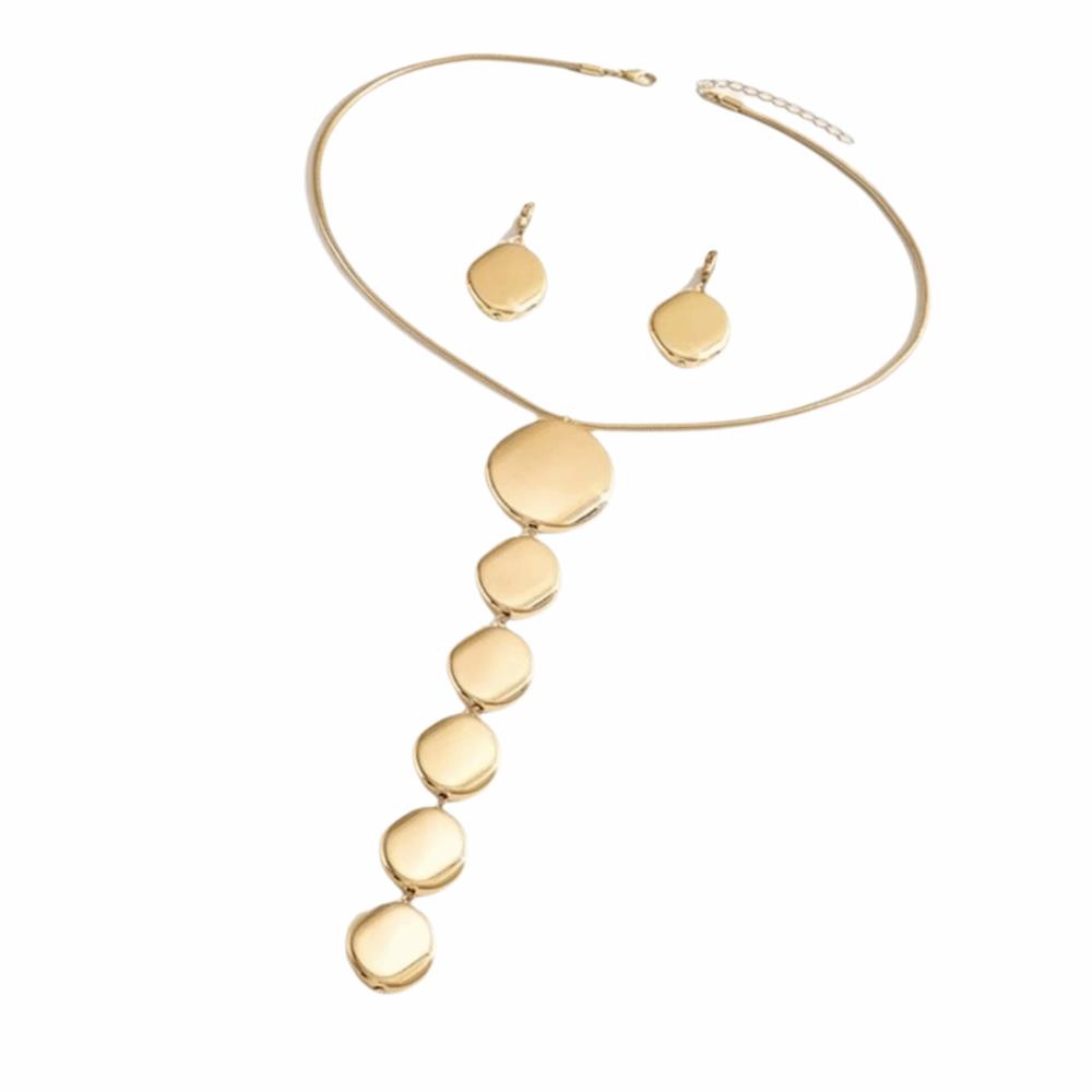 Y-Shape Exaggerated Pendant Jewelry Set Irregular Fashion Jewelry Set Women's Jewelry Set Women