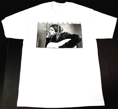 Футболка Курт Кобейн Nirvana Grunge Rock Tee Мужская DO259