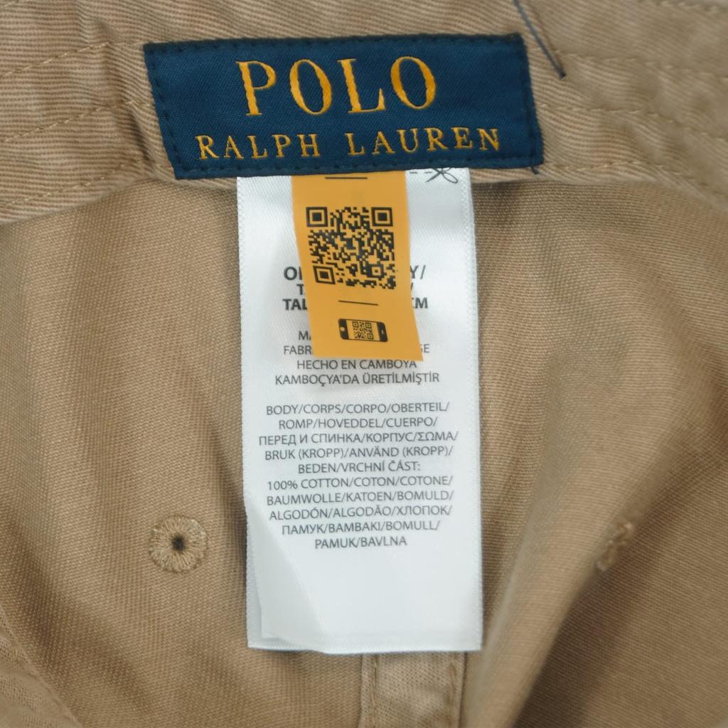 Кепка Ralph 6 Panel One Point Pony Hat Khaki KHAKI [Polo Lauren] Мужская (ОДИН РАЗМЕР) [Товары]
