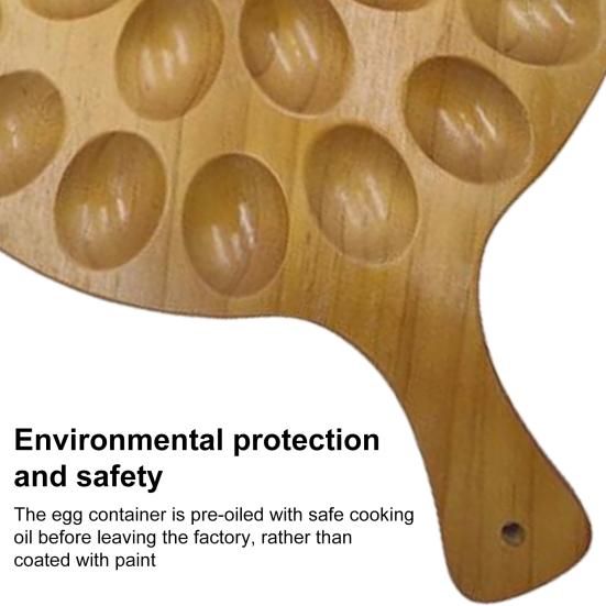 Подставка для яиц на 16/24 ячейки, фаршированные яйца или сыр, деревянная подставка для яиц, пасхальное многоцелевое яйцо