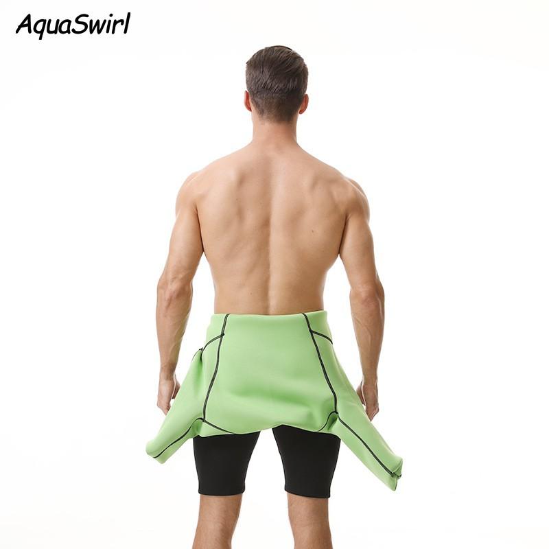 2mm Mens Full Wetsuit With Long Sleeves Shorts Snorkeling Surfing Swimming Warm UV Protection Chloroprene