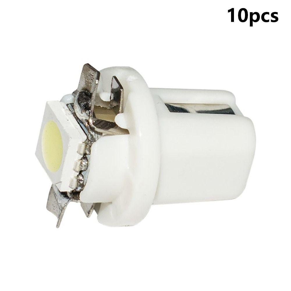 10pcs B8.5D Car Dashboard Bulb 5050SMD Auto Instrument Lamp Warning Indicator  Automotive