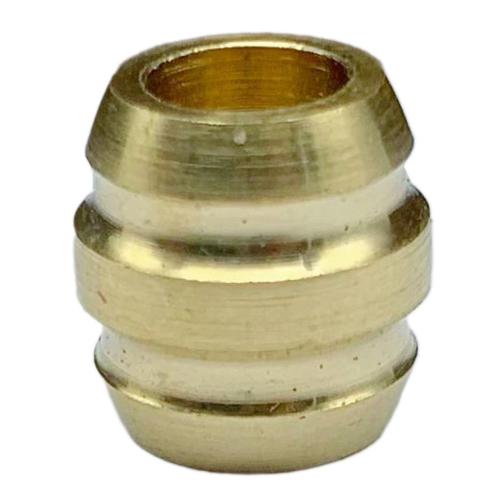 Латунные бусины для темляка, ножи EDC, текстурированные бочонки, бусина для паракорда, браслет, брелоки, ручная работа, кулон, DIY, уличные аксессуары