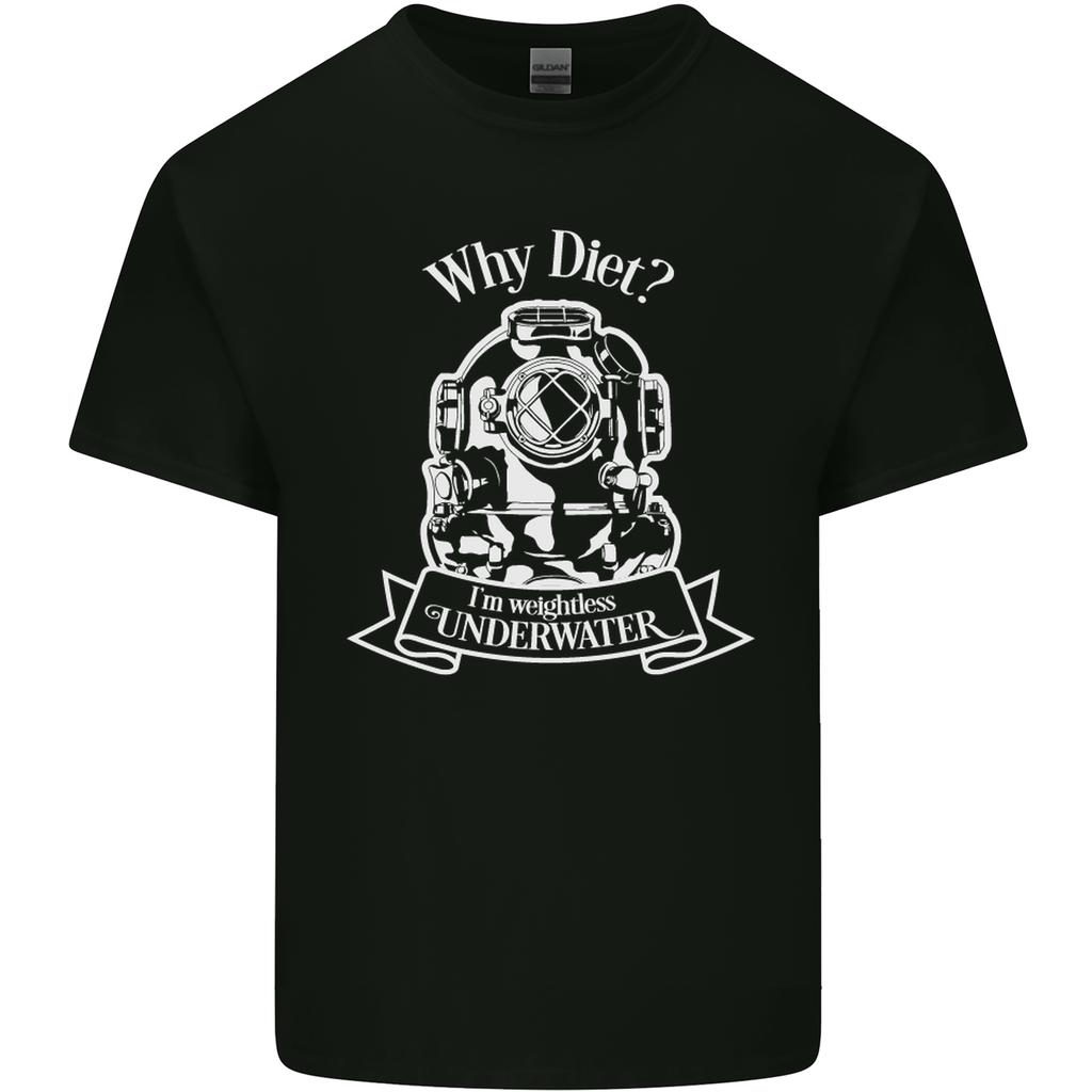 Im Weightless Underwater Scuba Diving Unisexs Light Cotton TShirt