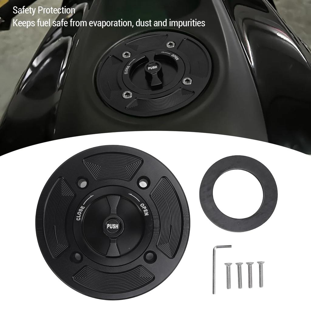 Aluminum Alloy Motorcycle Fuel Tank Gas Cap Fuel Cap Fuel Gas Tank Cap No