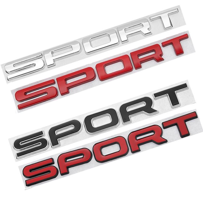 Высококачественный 3D Спортивный Металлический Значок-Эмблема SPORT Наклейки Подходят Для Автомобиля Land Range Rover SV Накладка на Задний Багажник Наклейка