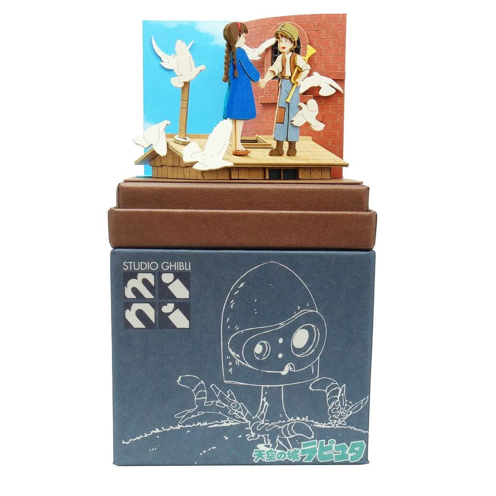 Sankei Studio Ghibli Мини Замок в небесах Пробужденный Sheeta Paper Craft Laputa MP07-131