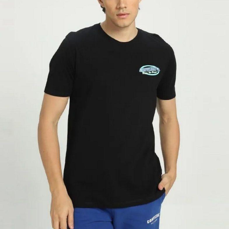 Converse SKATE VIBE GRAPHIC T Shirt Men's Black 10025441-A01