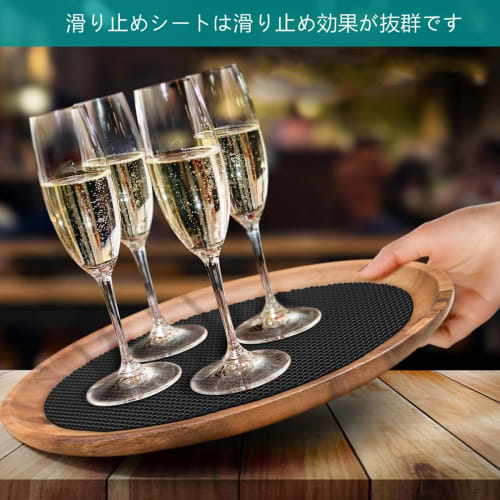 UZIPAL Non-Slip Mat, Customizable, Sound-Absorbing, Durable, Deformation-Resistant PVC Mat for Home, Business, and Car Use, 90cm Wide X 100cm Long (Bl