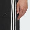Adidas St 3-Stripes Series Logo Stripe Cuffed Loose Fit Knit Joggers Men Joggers Black JI8653