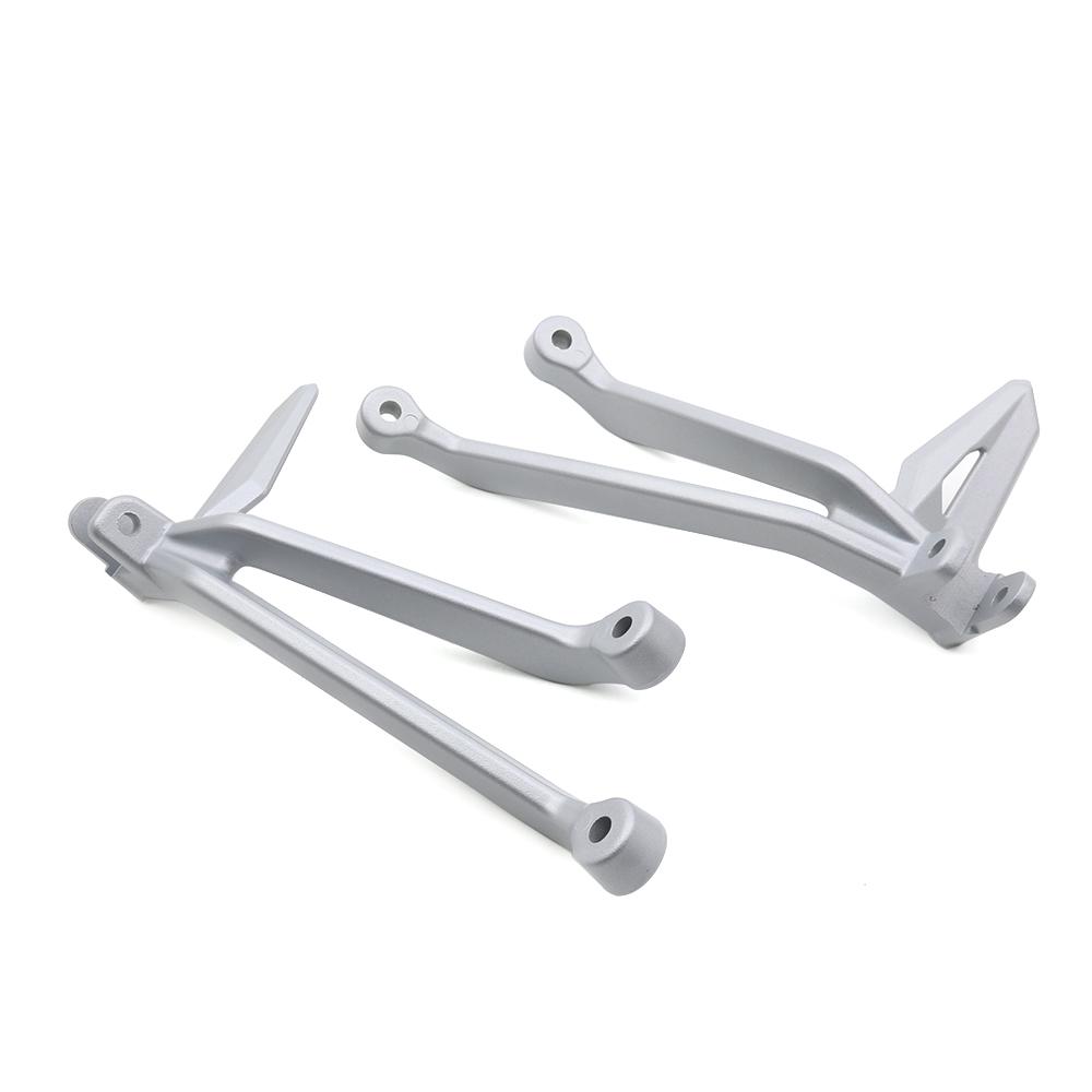 Для Street Triple 765RS 765 R RS 765R Moto2 2020-2025 Комплект подножек заднего пассажира мотоцикла Подножки Кронштейн подставки для ног 2024