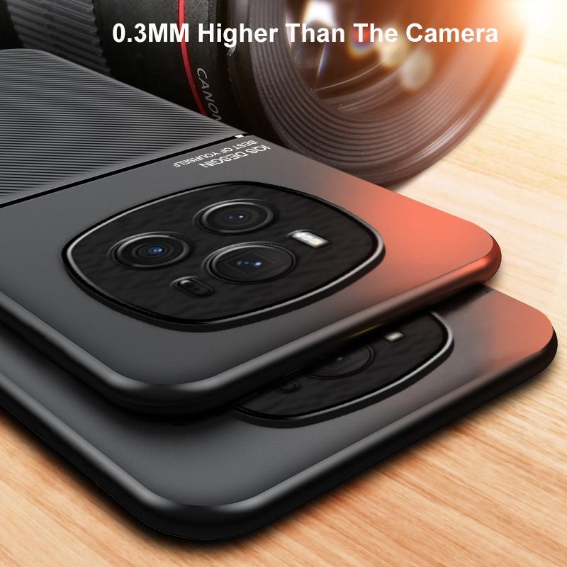 Магнитный чехол из ПУ кожи для Honor Magic 6 Pro, задняя крышка, матовый силиконовый чехол для телефона с полной защитой для Honor Magic6 Pro 5G 6Pro