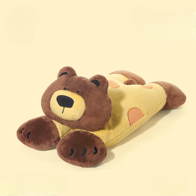 Подушка для куклы Pop Belly Crocodile для девочек, чтобы спать с плюшевыми игрушками, чтобы держать и спать с куклой с зажатыми ногами