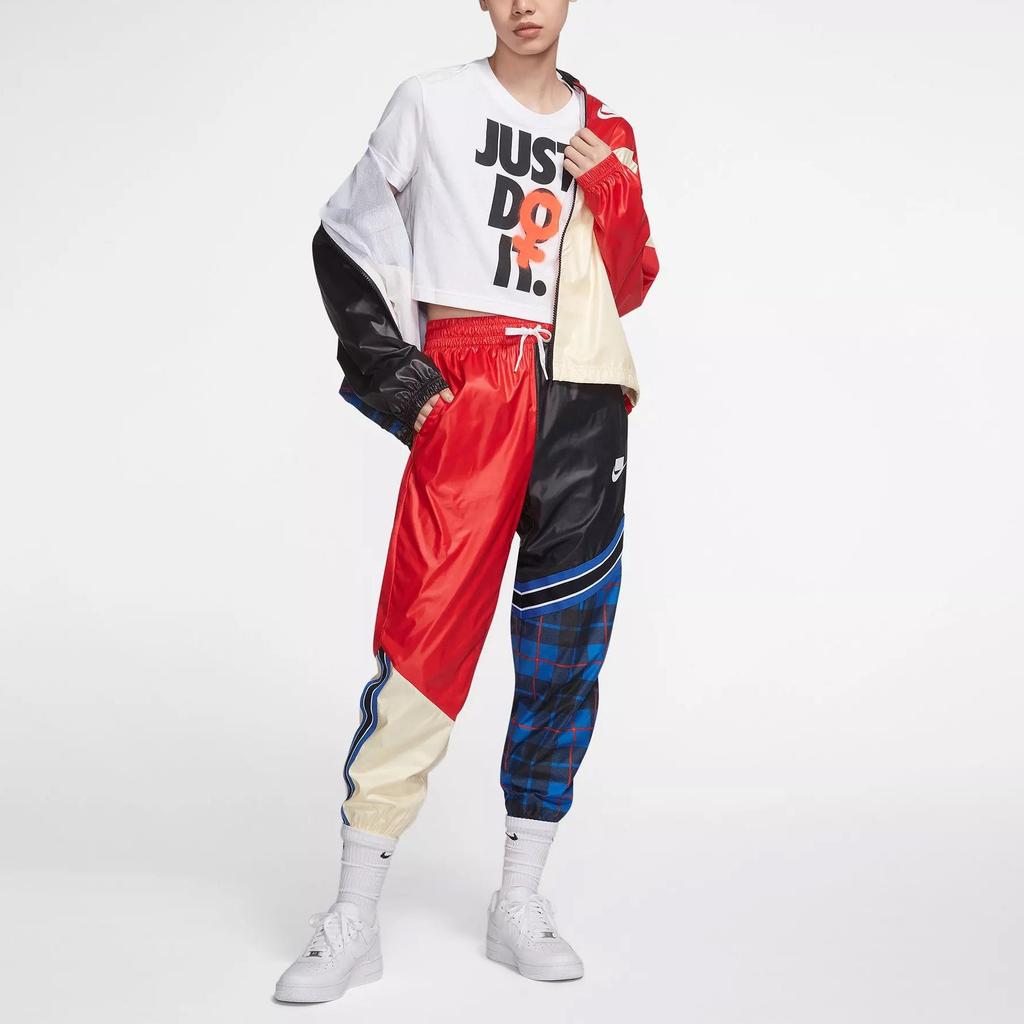 Nike Вязаные спортивные штаны женские красные умеренные прочие CI7918-010