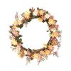 Daisy Wreath Artificial Good Looking for Front Door Party Holiday