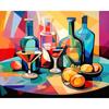 Картина по номерам фрукты и пиво 40X50 см рамка раскраска по номерам рисунок на холсте DIY украшение дома DIY подарок