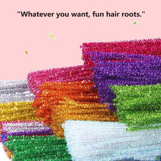 200 шт. Разноцветные синельные проволоки для чистки трубок для DIY художественных и ремесленных проектов