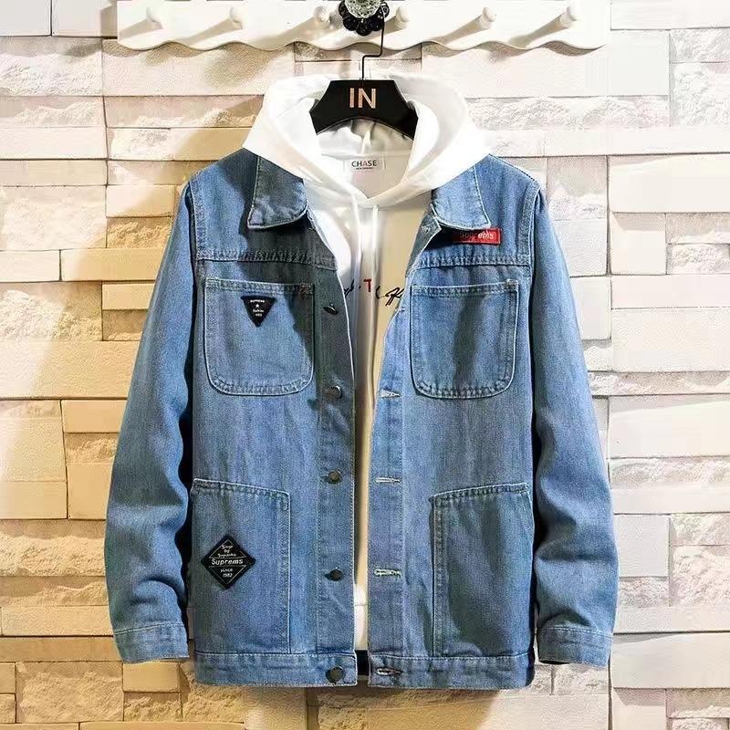 Куртка мужская корейская версия тренд свободная мужская куртка весна и осень универсальная