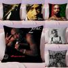 2P-Pac Tupac S-Shakur Наволочка Плюшевая Ткань Мягкая Двусторонняя Печать Диван Теплый Зимний Домашний Подарок Чехол для Подушки