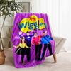 1pc Blanket The Wiggles Print Design, Lightweight Blanket for Sofa, Bed- Soft &Warm, Gift for All Seasons like Christmas, Halloween