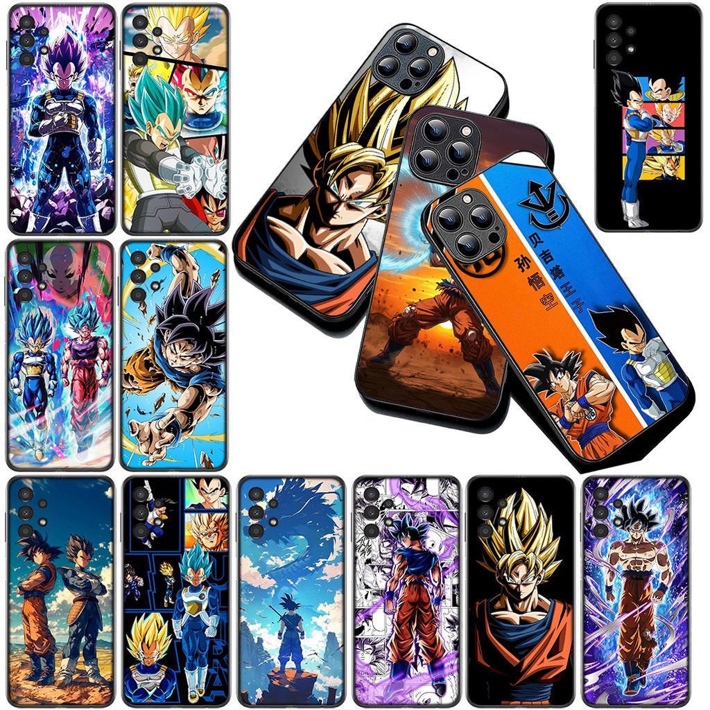 for Motorola Moto G86 G57 E14 E15 G14 G34 G67 G84 G24 A54 G15 Power E22 Phone Cover Soft Case Super Vegeta Dragons Gokus Balls Z