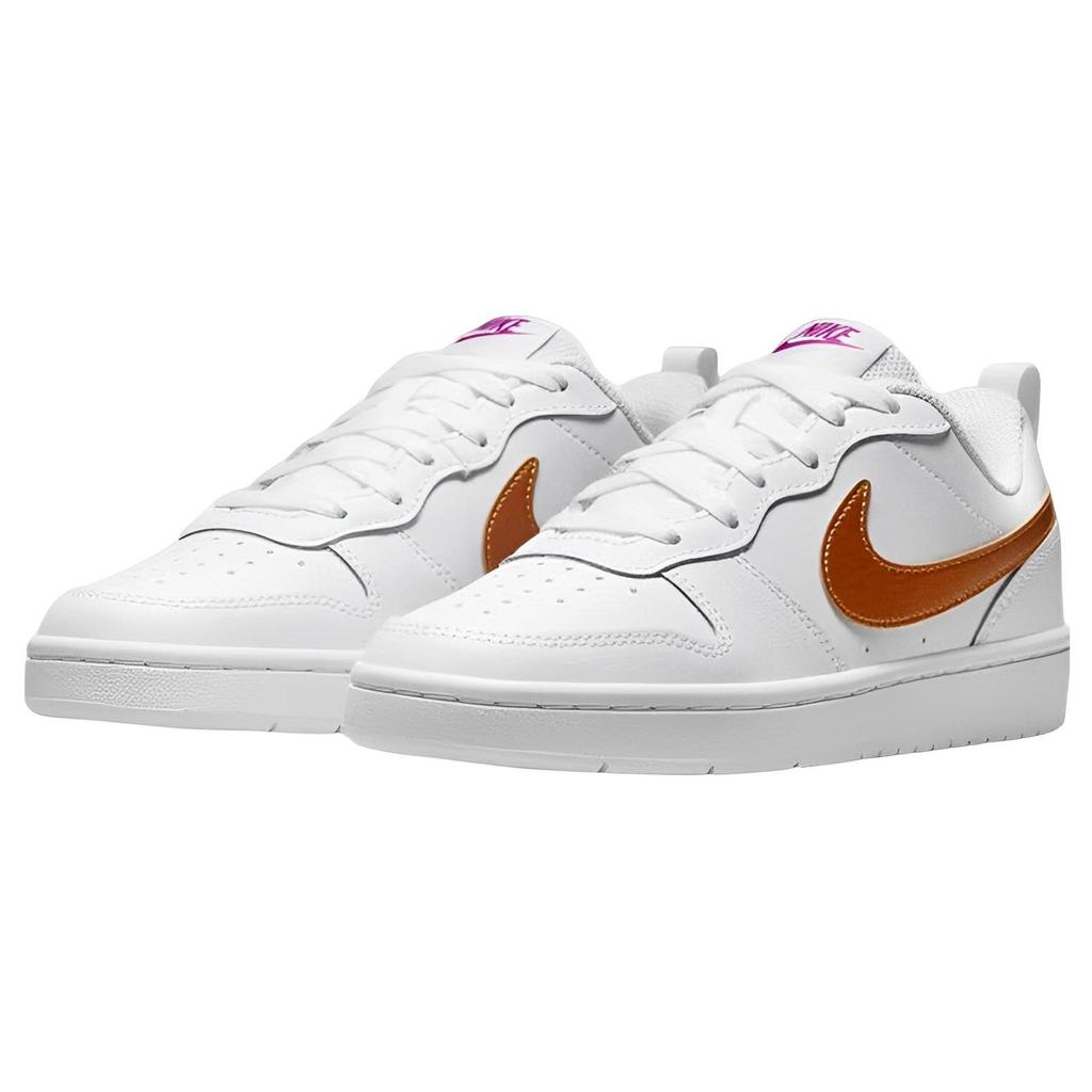 Nike Court Borough Low 2 SE 'White Metallic Copper' GS DQ5979-100